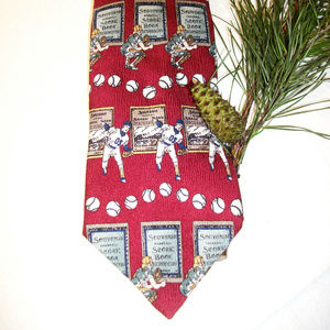 ❄️HP❄️Quote Me Men's Tie Casey Stengel Baseball